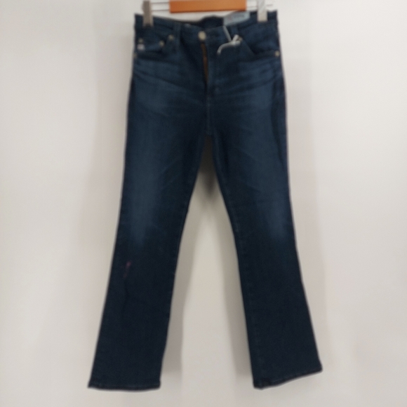 AG Adriano Goldschmied Jodi Crop Flare Jean Size 25 - Picture 7 of 12